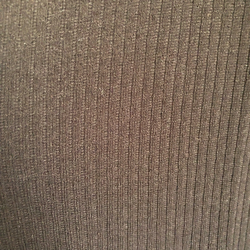 Blanc Black Midi Ribbed Jacket Size M - Picture 5 of 9
